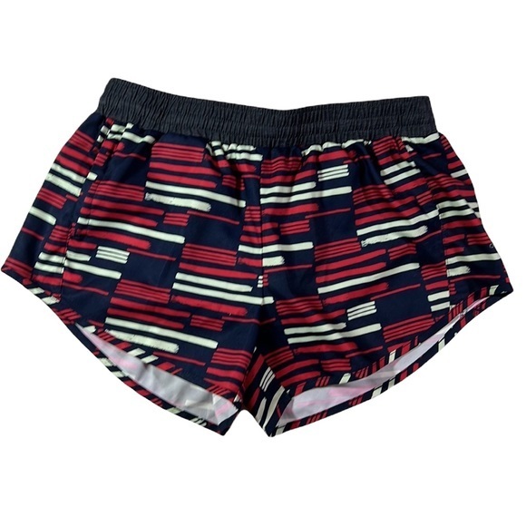 oiselle Pants - Oiselle Lori Midnight Paintbrush Print Running Shorts size 4